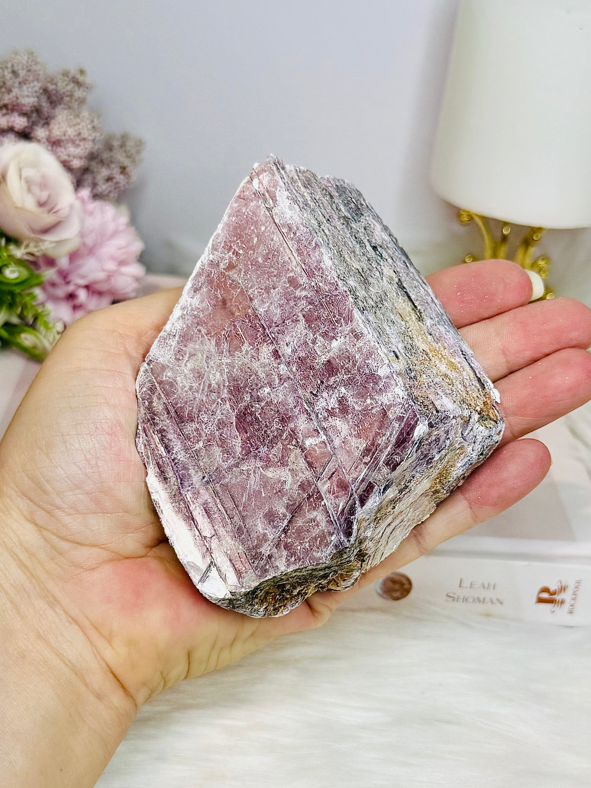 Large Natural Purple Mica Specimen 10cm 406g