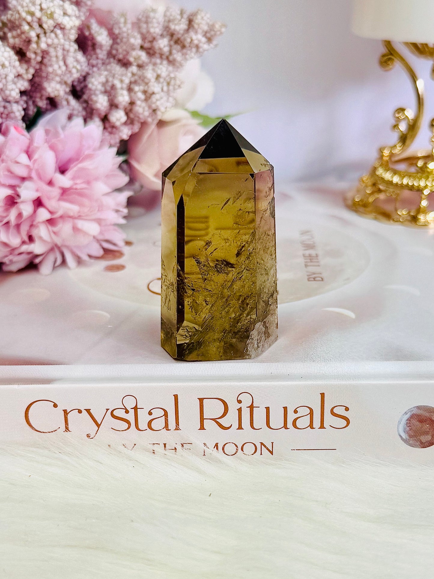 Beautiful 6cm Citrine Tower