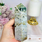 Druzy Ocean Jasper Tower 12.5cm