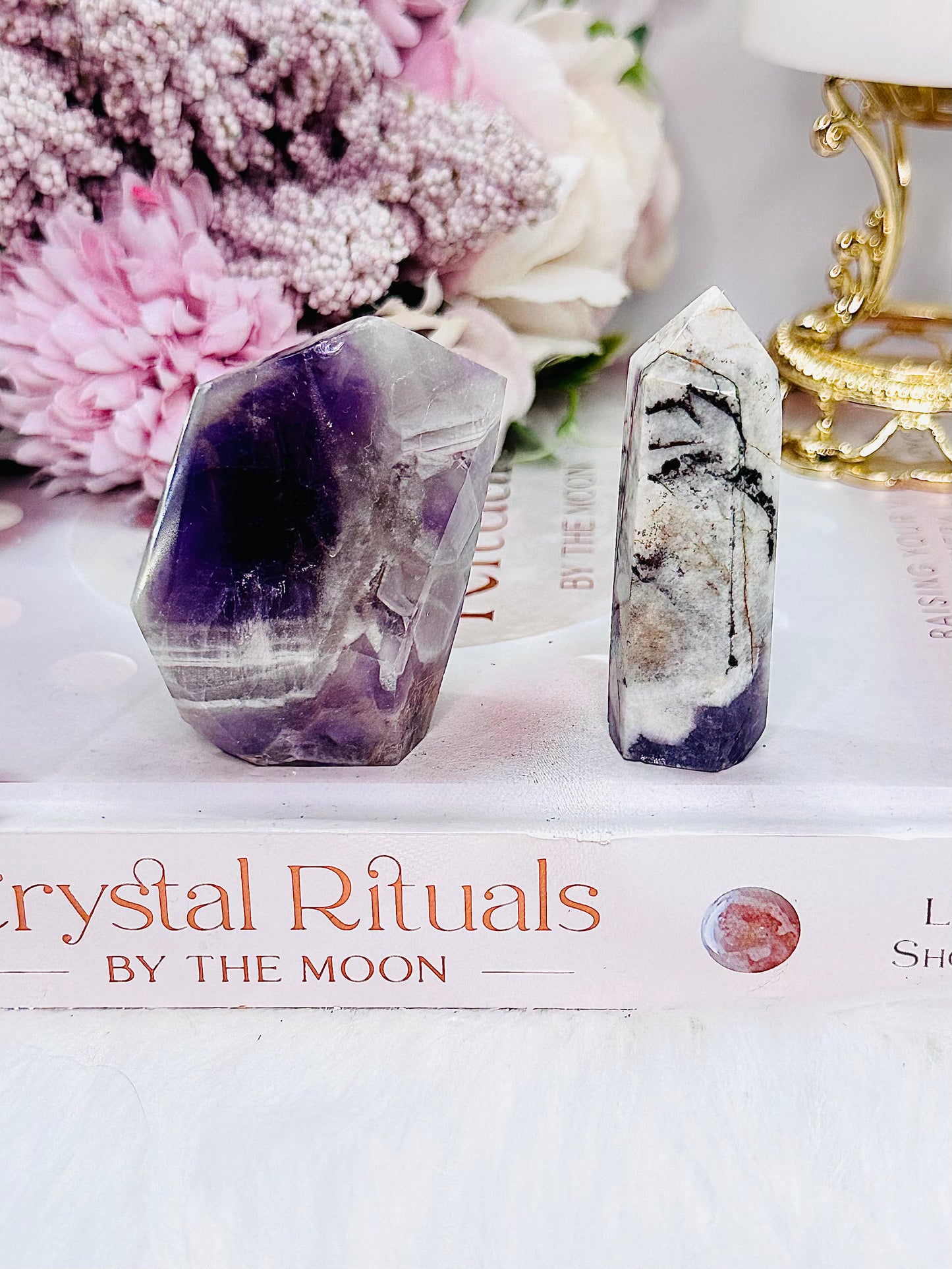 Gorgeous Dream | Chevron Amethyst Set ~ Tower & Freeform