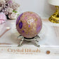 Phosphosiderite Sphere on Stand 284g
