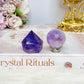 Perfect For Your Desk ~ Small Amethyst Cupcake Point & Sphere