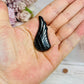 Set of 4 Terahertz Carvings ~ Crocodile, Palm Tree, Wing & Dragonfly 4.5cm