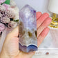 Amethyst X Agate Chunky Tower 11cm