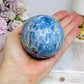 Blue Kyanite Sphere on Stand 560g On Stand