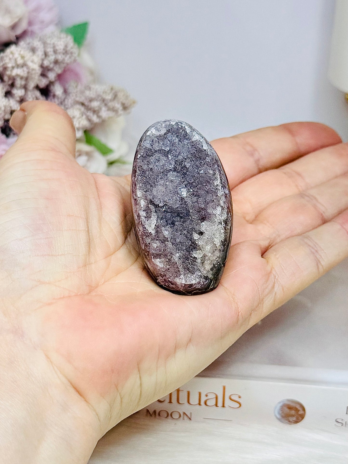 Small Amethyst Base Cut Cluster 5cm