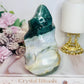 Large High Grade Ocean Jasper Carved Flame | Freeform 1.06KG 15cm