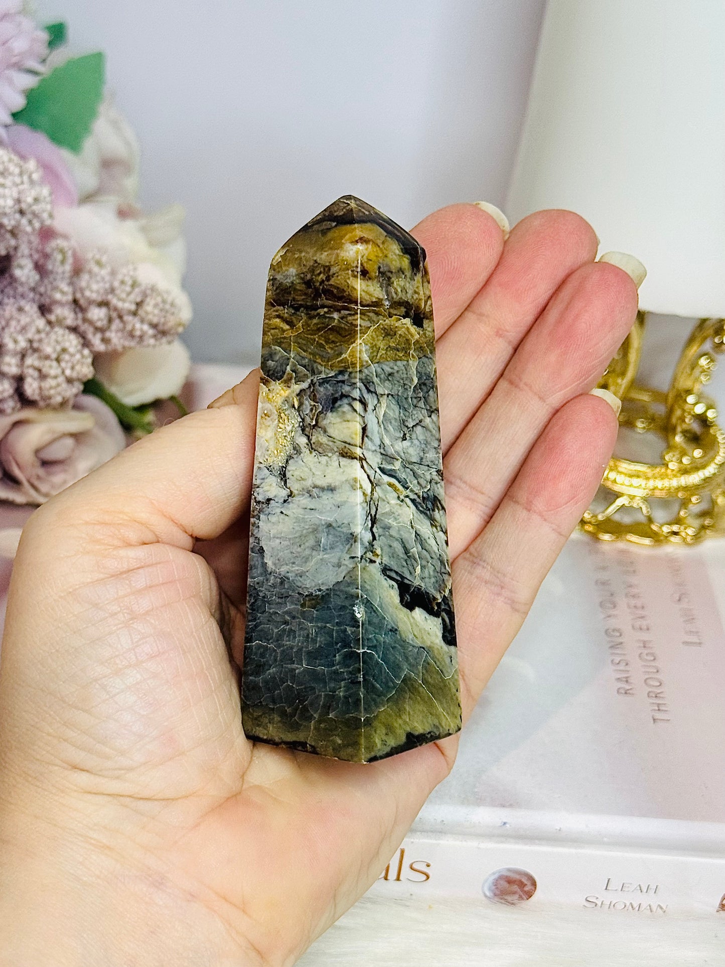 Chunky Jasper Obelisk | Tower 9cm