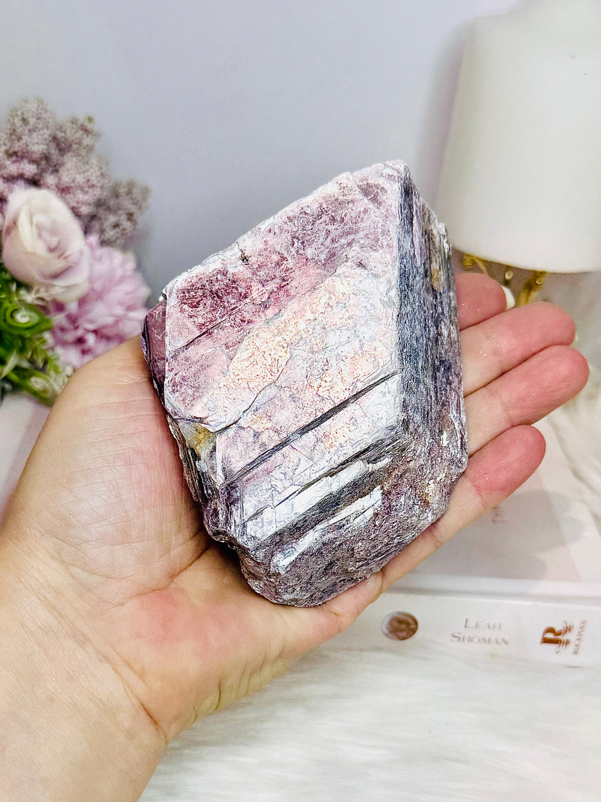 Large Natural Purple Mica Specimen 10cm 406g