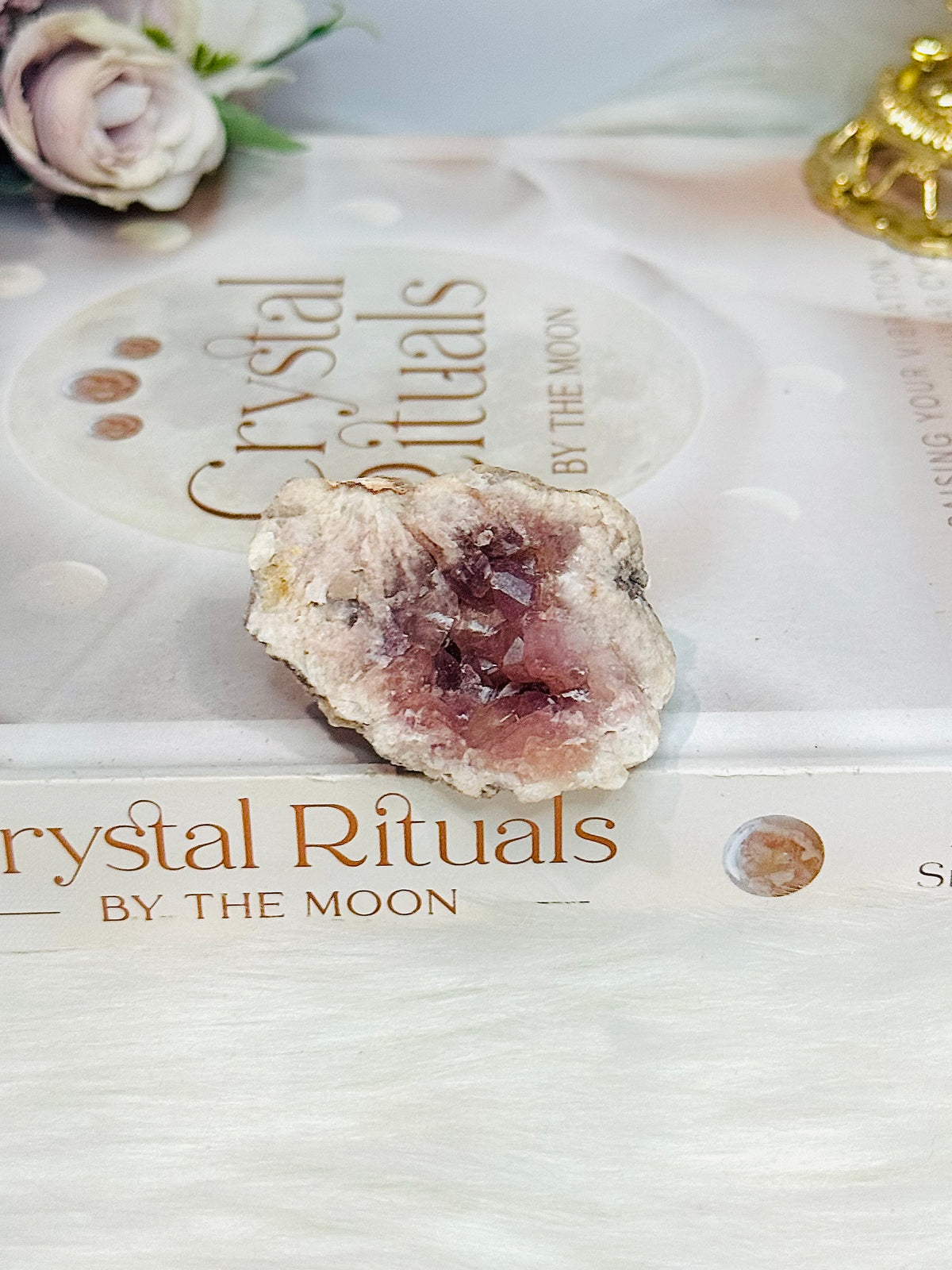 Natural Pink Amethyst Geode