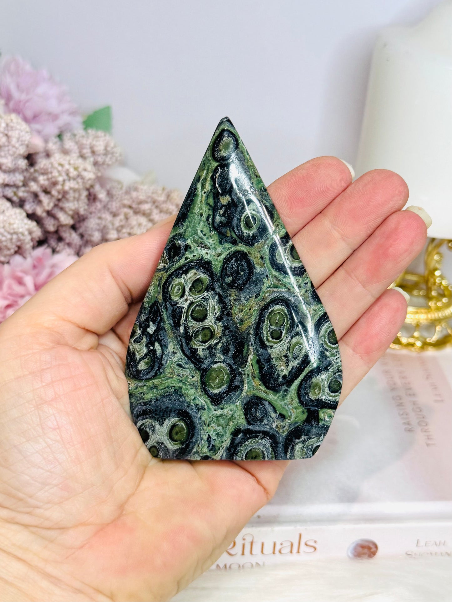 Kambaba Jasper Flame | Freeform 10cm