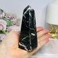 Chunky Black Onyx Tower / Obelisk 11cm
