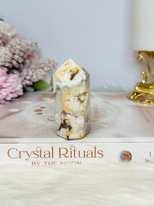 Pink Amethyst Druzy Tower 6.5cm