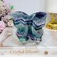 Rainbow Fluorite Butterfly Dish 8cm