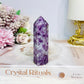 Purple Lepidolite Tower 8cm