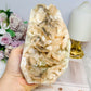 Large Natural Apophyllite X Calcite Freeform 855g 14cm