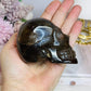 Smokey Quartz Carved Skull 373g 8.5cm