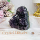 Amethyst Base Cut Cluster 7cm 282g