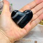 Black Agate Heart 6cm