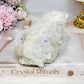 Large Angel Aura Clear Quartz Cluster 10.5cm 298g