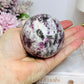 Large Pink Tourmaline Sphere on Stand 400g