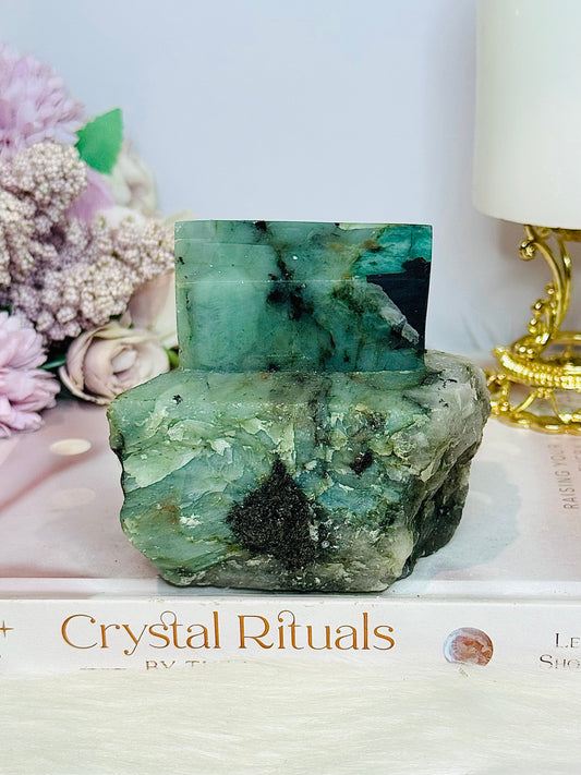 A Collectors Piece ~ Large Natural Emerald Specimen 558g