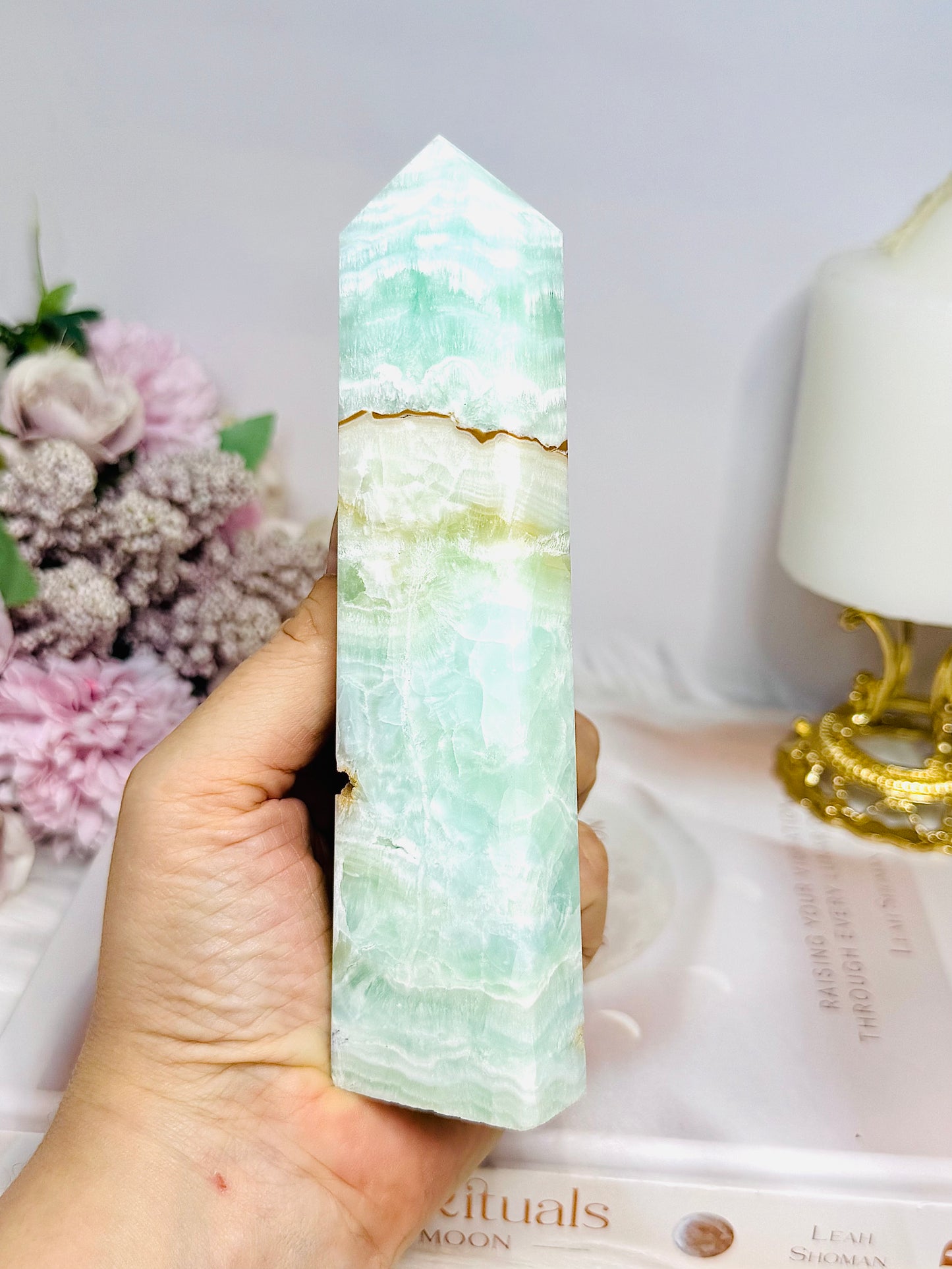 Caribbean Calcite Tower 15cm
