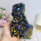 Aura Titanium Quartz Large Cluster 14cm 702g
