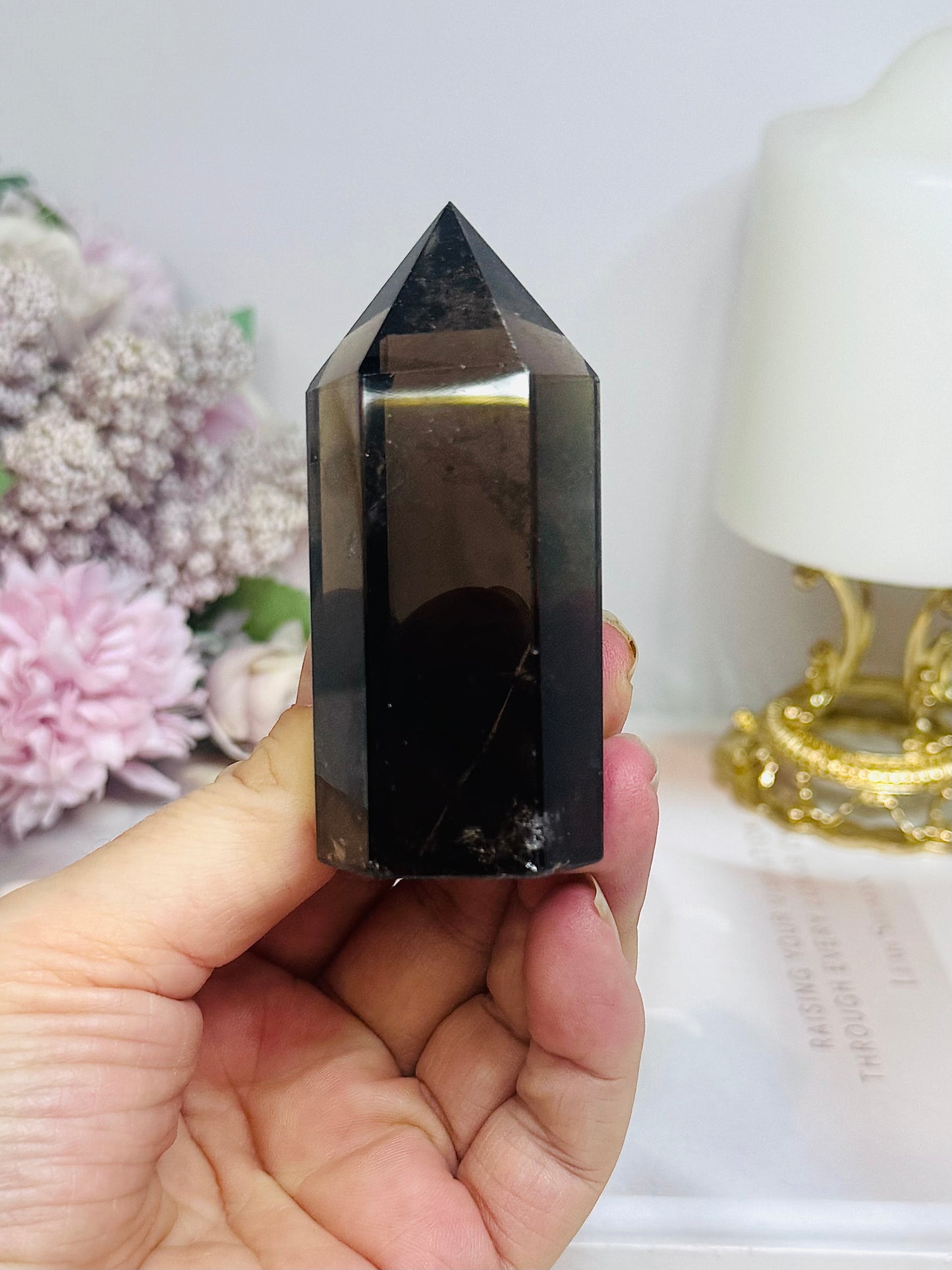 Smokey Quartz Tower 7.5cm