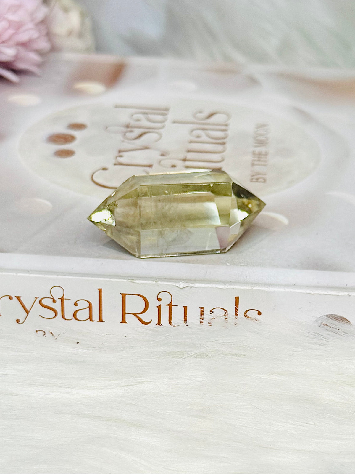 Citrine Double Terminated Point 5cm