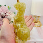 Citrine Filled Resin Unicorn Large 12cm