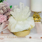 Large Clear Quartz Pineapple Lamp on Light Stand 810g
