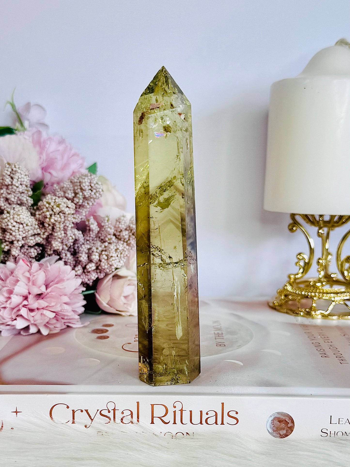 Beautiful 13cm Citrine Tower From Brazil