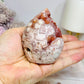 High Grade Druzy Flower Agate Freeform 8cm