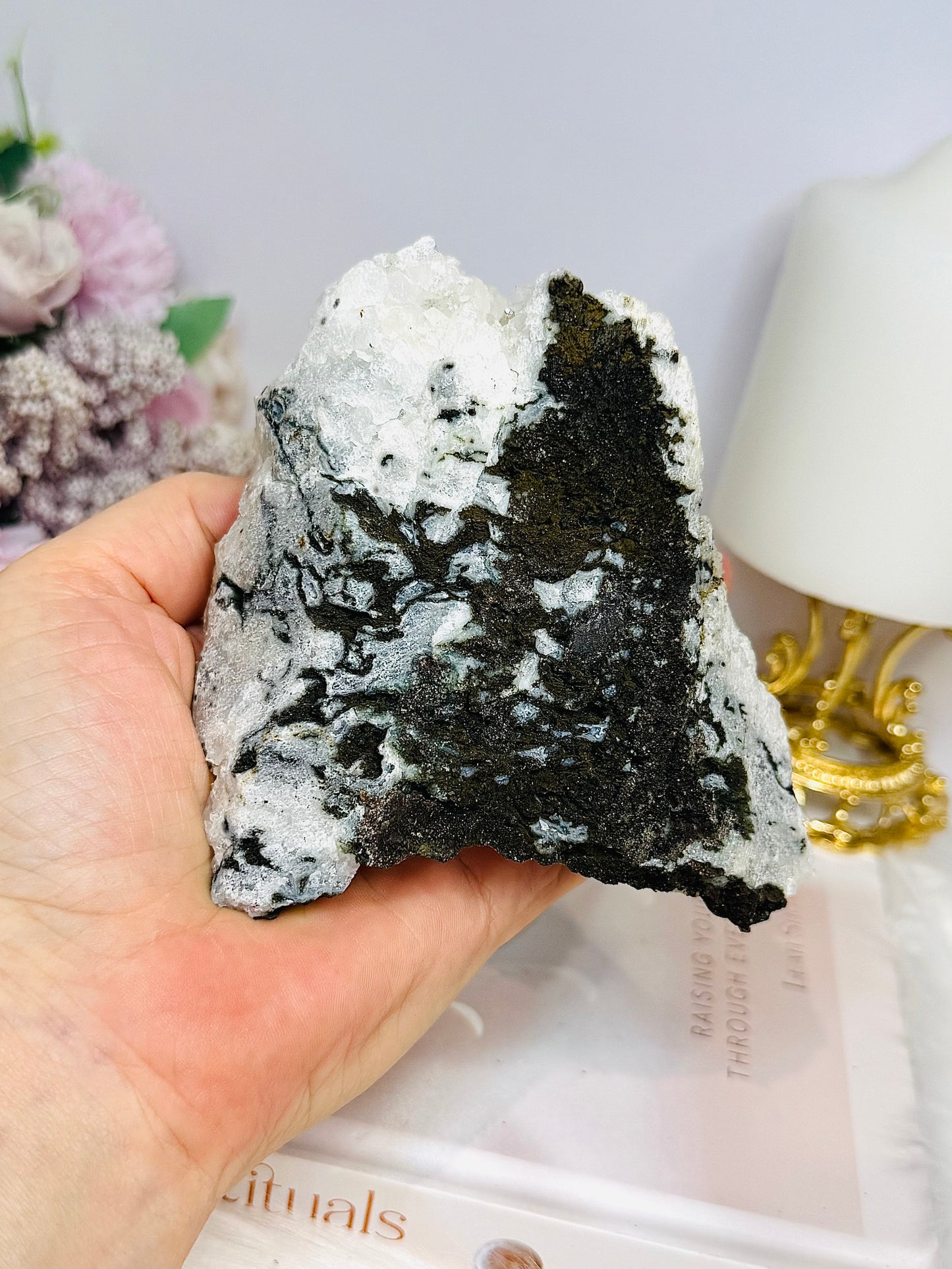 Natural Apophyllite Cluster 354g