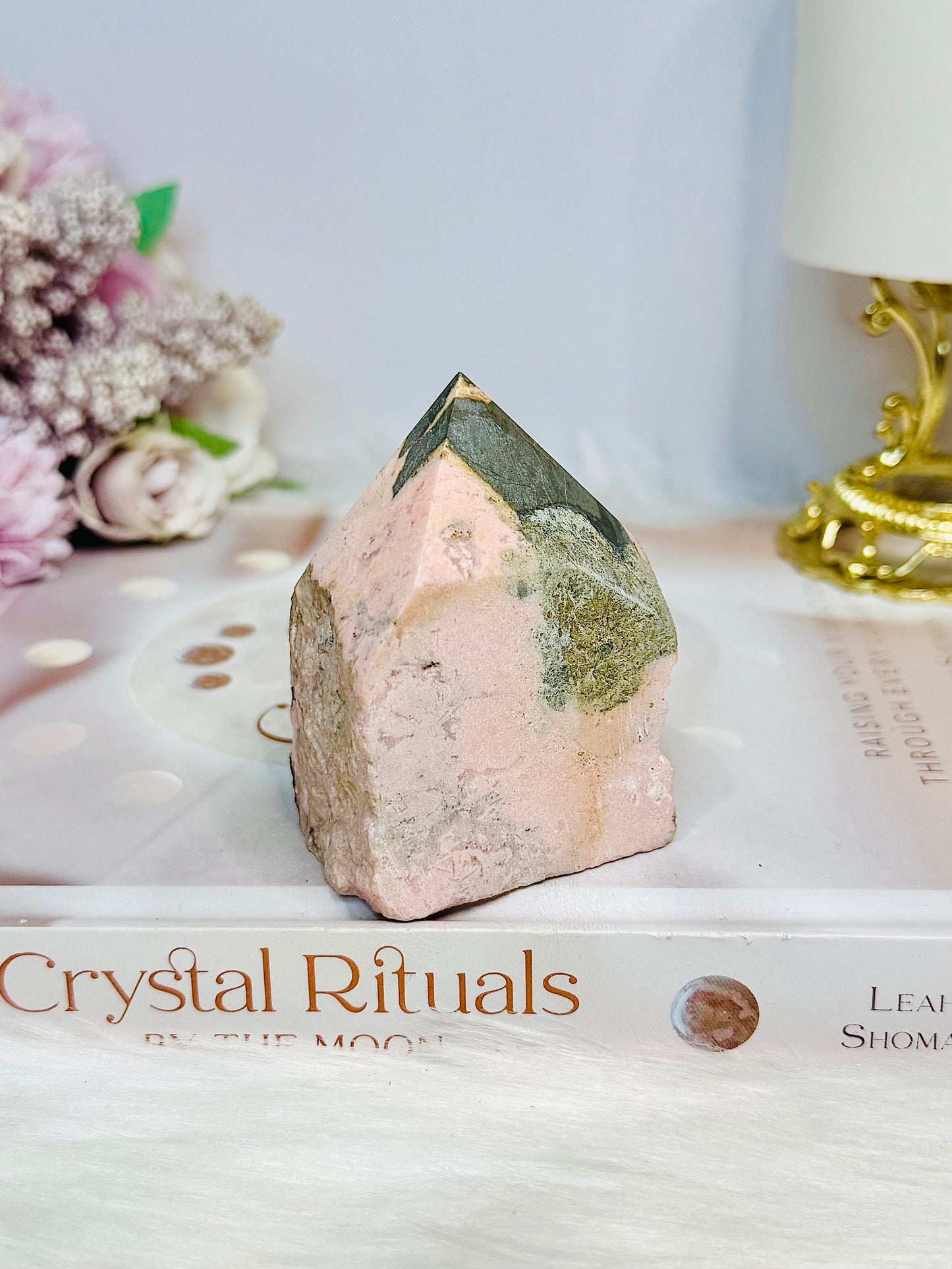Rhodochrosite Polished Point 246g