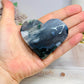 Moss Agate Heart 8cm