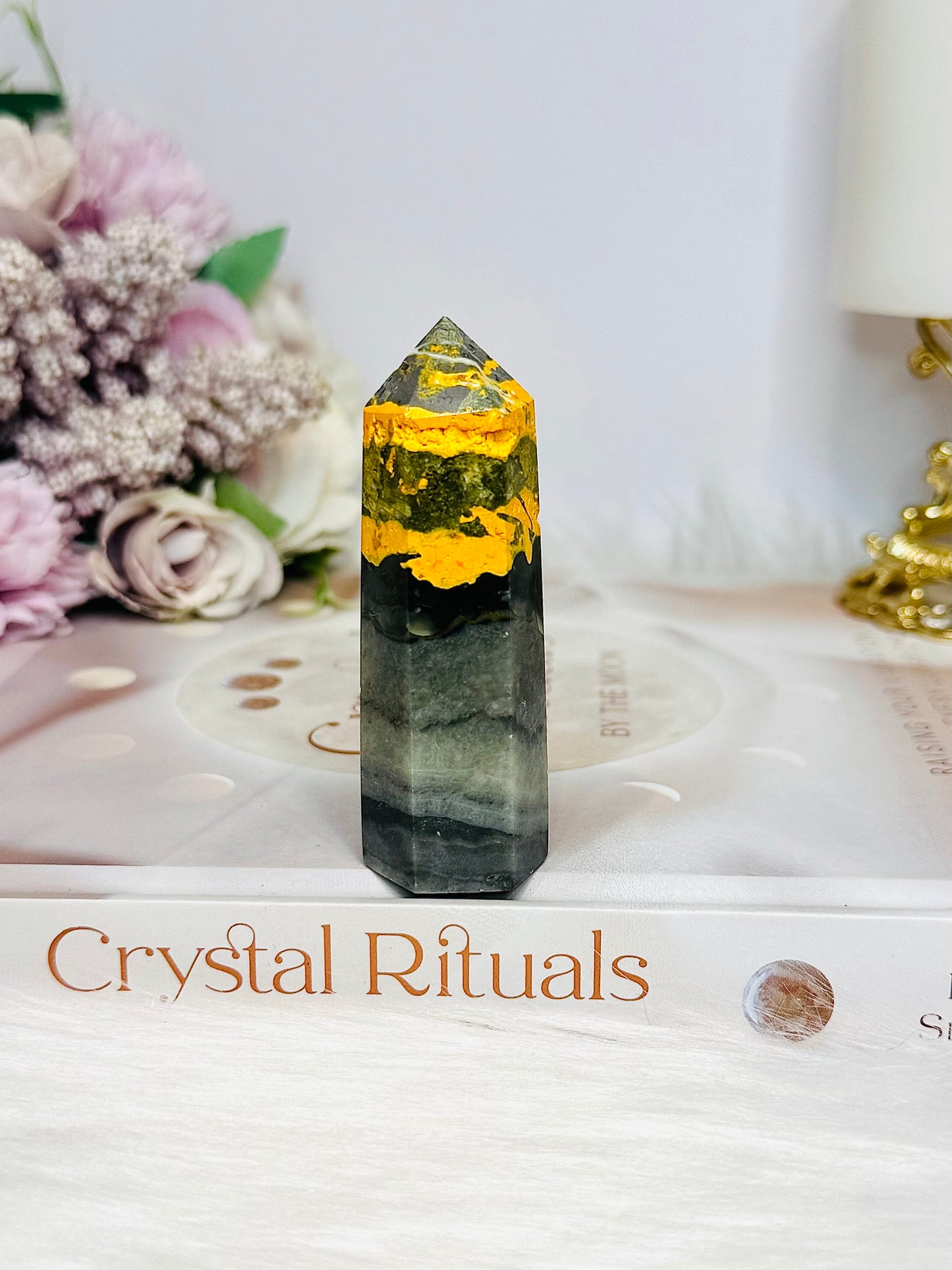 Bumblebee Jasper Tower | Point 7.5cm