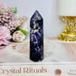 Purple Lepidolite Tower | Point 9cm
