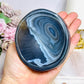 Agate Carved Bowl 9.5cm 318g