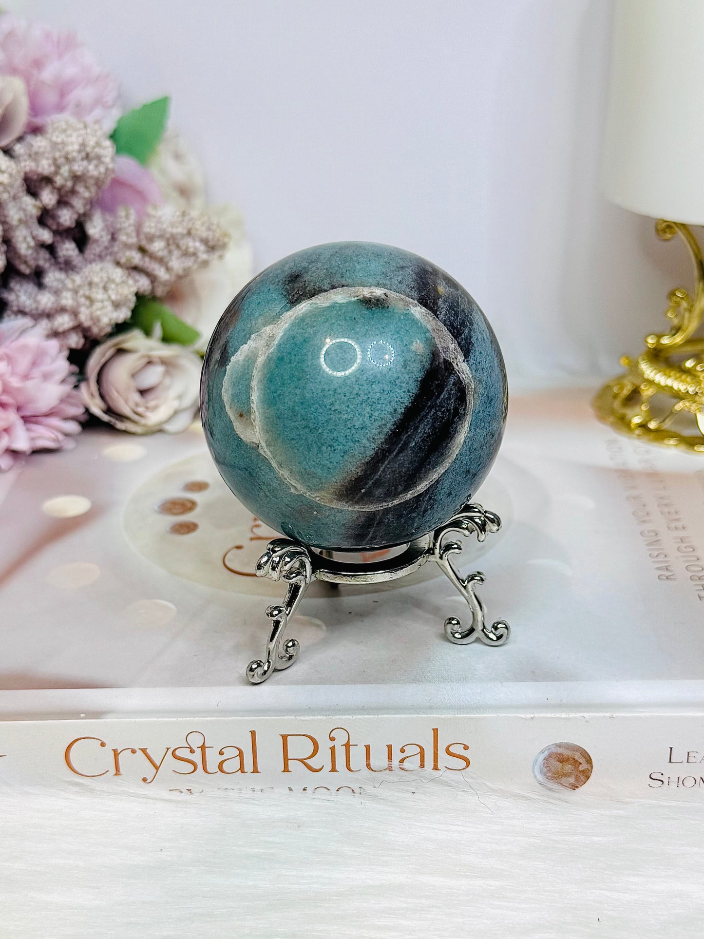 Trolleite Sphere on Stand 291g
