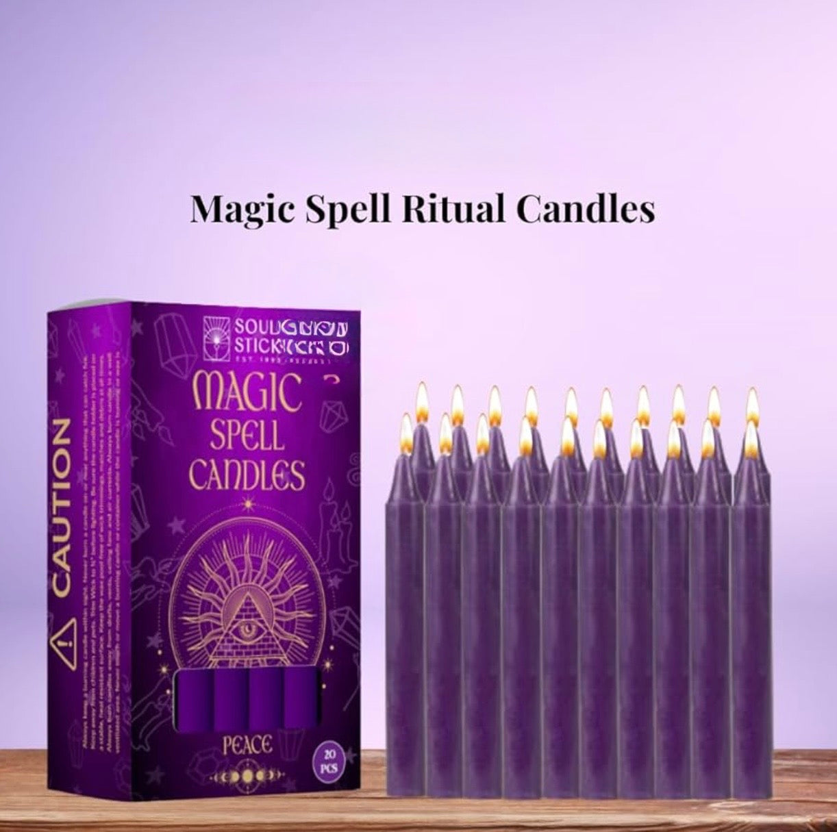 Peace Magic Spell Candles ~  20 Pieces
