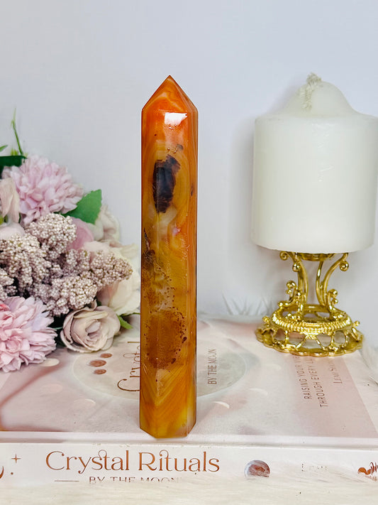 Carnelian Tower 16cm