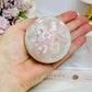 Pink Amethyst Druzy Sphere on Stand 362g