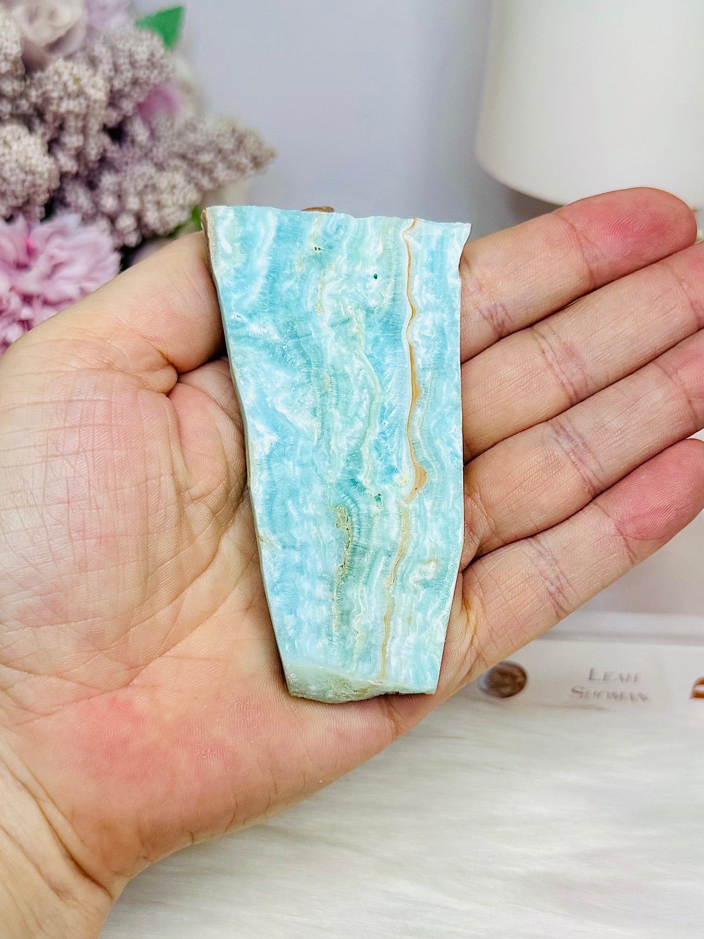 Natural Hemimorphite Slab 8.5cm