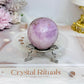 Kunzite Sphere On Stand 202g