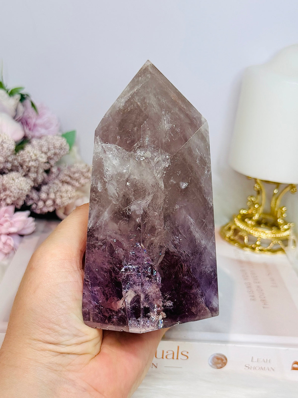 Large Chunky Phantom Amethyst Tower 13.5cm 797g