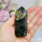 High Grade Labradorite Tower 9cm