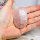 Rose Quartz Palm Stone