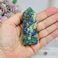 Azurite Malachite Rough Front Tower 7.5cm